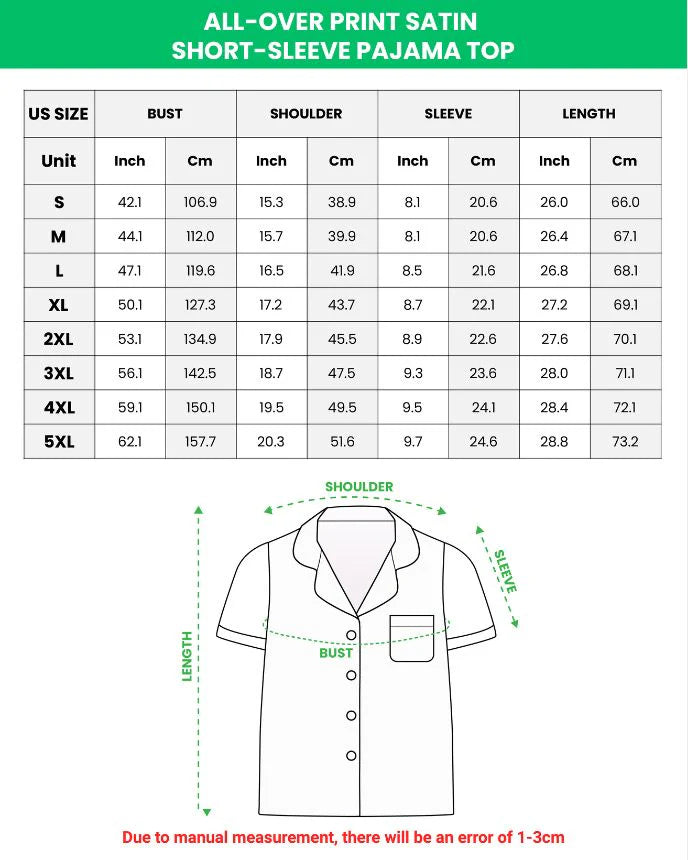 K-Pop Demon Hunter Satin Pajamas Set