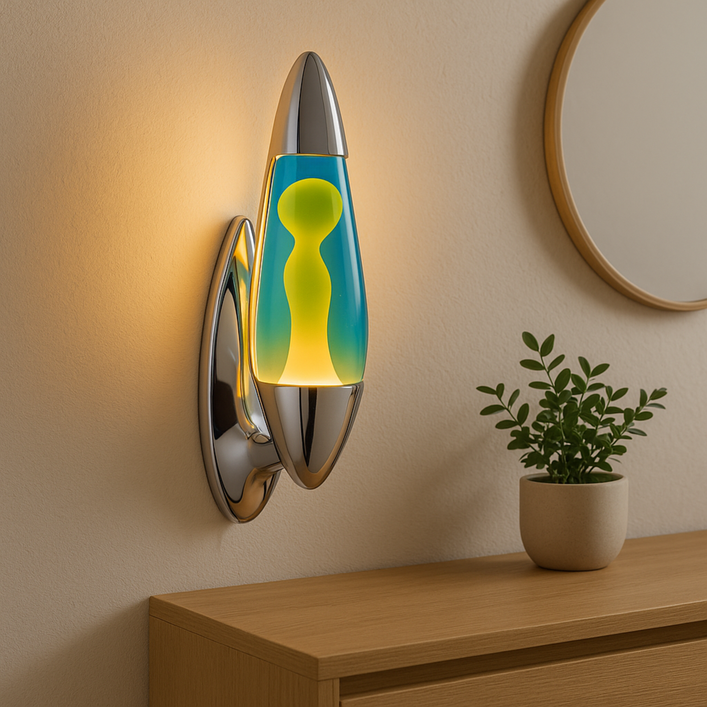 Venator™ Wall Mounted Lava Lamp