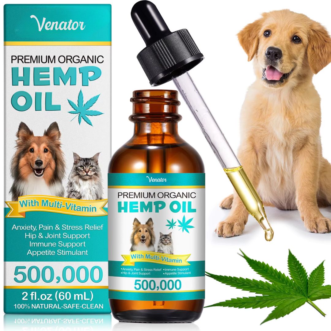 Venator™ Premium Organic Hemp Oil Formula WIth Multi-Vitamin