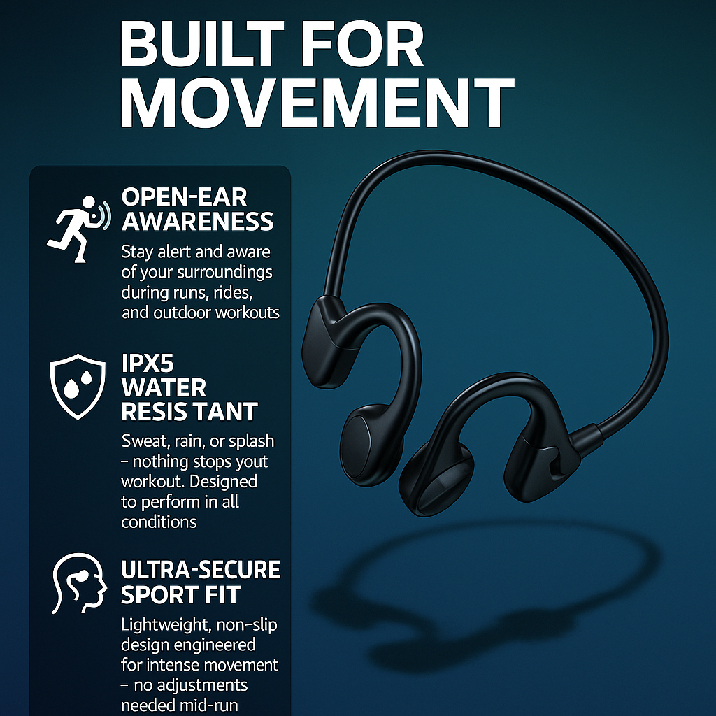 Venator™ SwimBeats - Bone Conduction Underwater Earphones