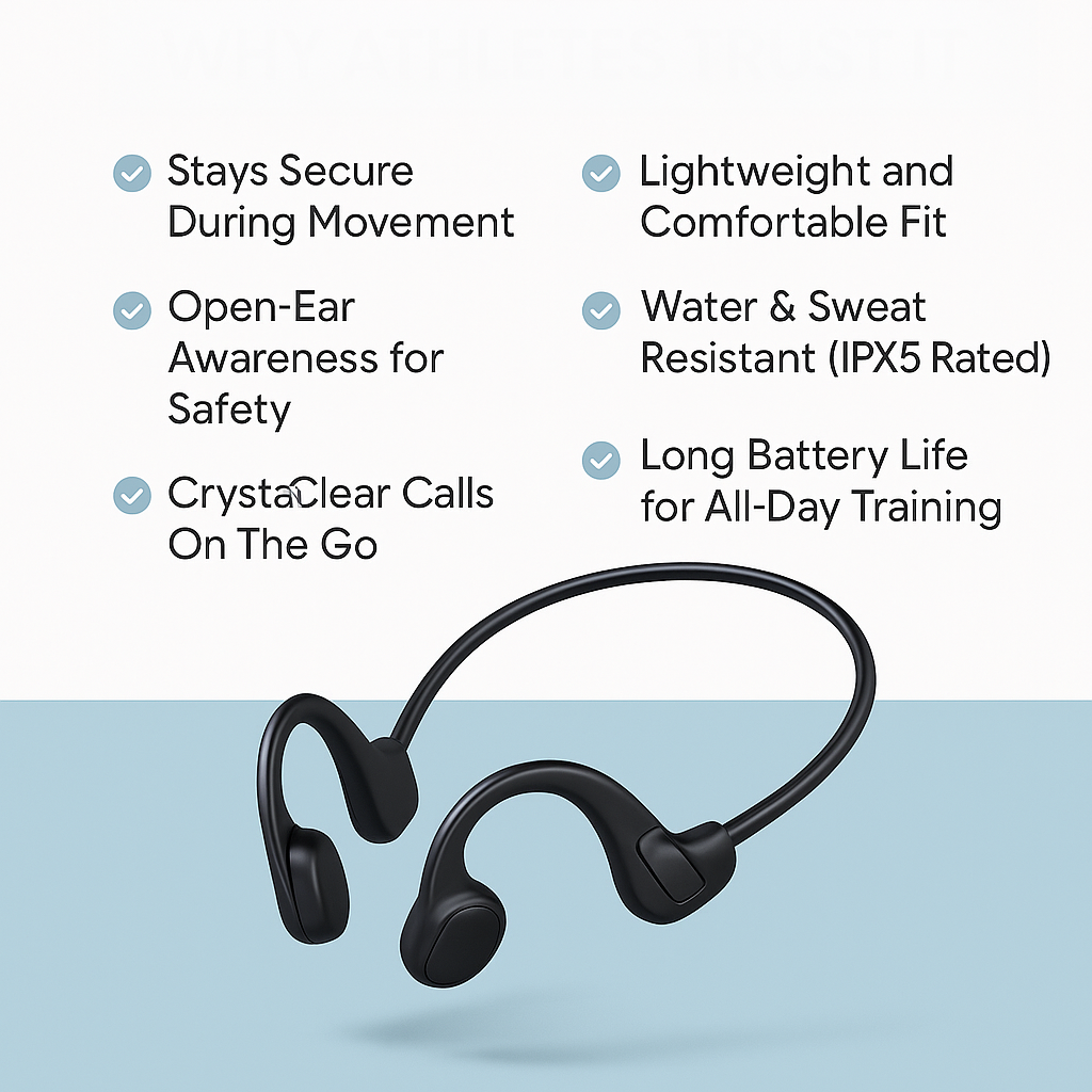 Venator™ SwimBeats - Bone Conduction Underwater Earphones