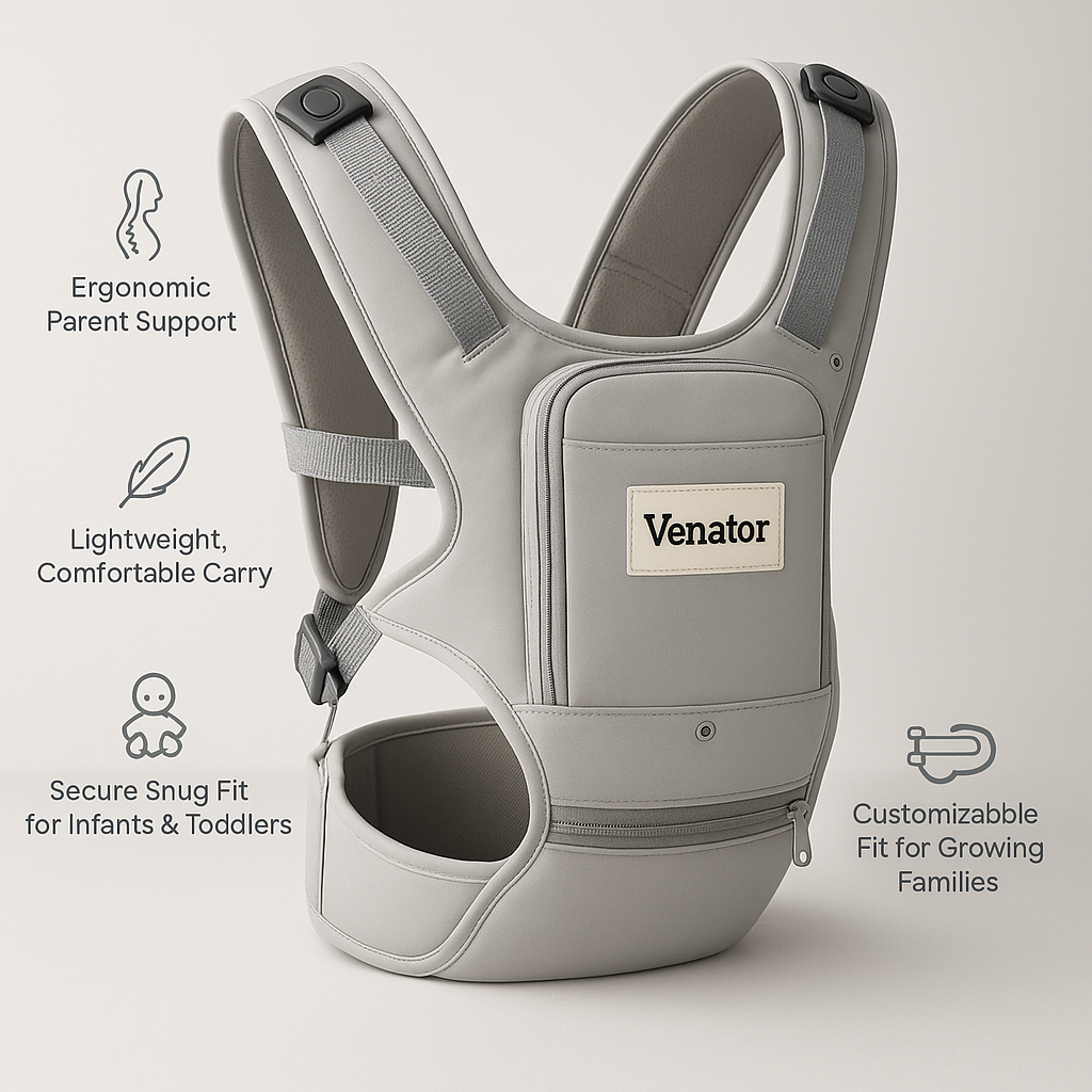 Venator™ 3-in-1 Ergonomic Baby Hip Seat & Carrier