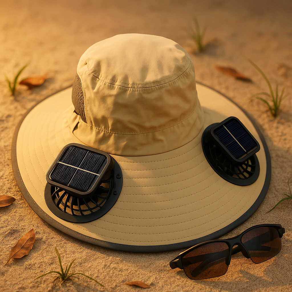 SolarBreeze™ Smart Solar Hat