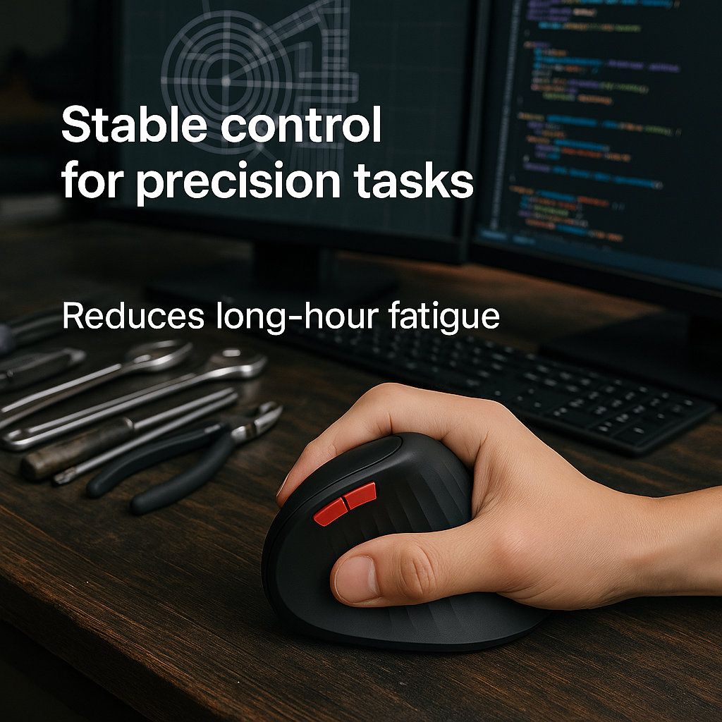 Venator™ ComfortGlide Ergonomic Mouse