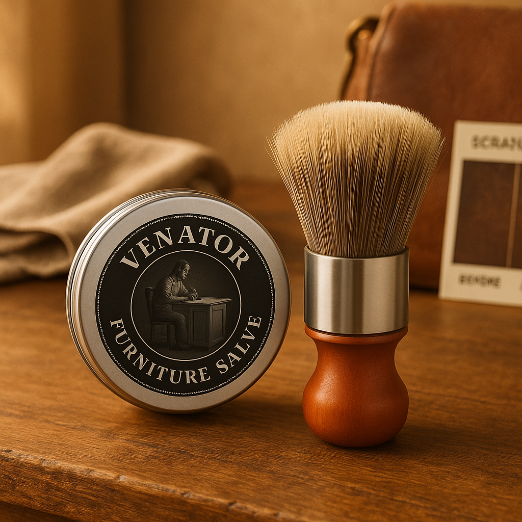 Venator™ Leather & Furniture Repair Salve + Applicator Brush