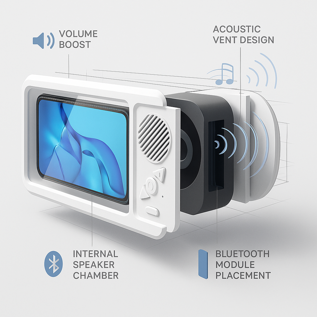 The First Waterproof Bluetooth Speaker Phone Case