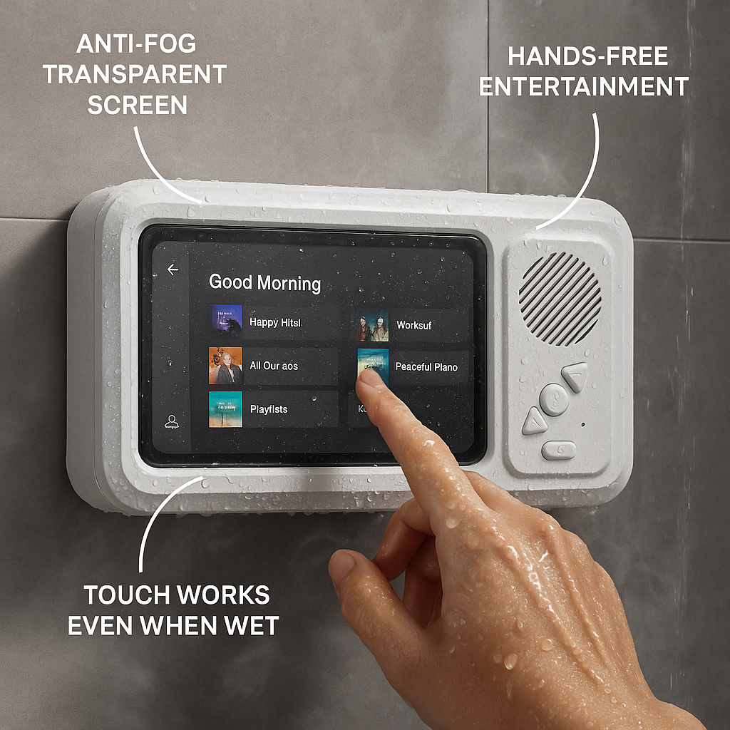 The First Waterproof Bluetooth Speaker Phone Case