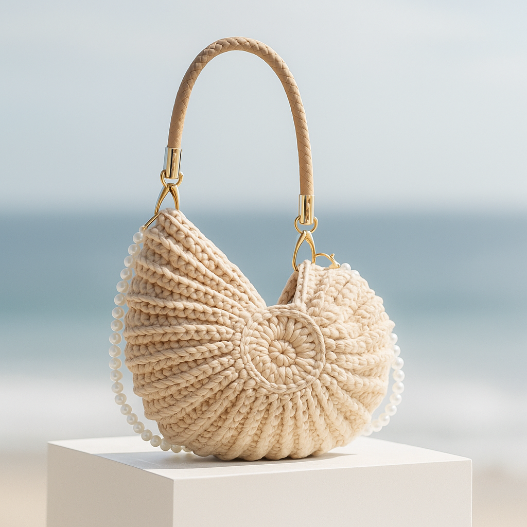Venator™ Hand-Woven Luxury Shell Bag