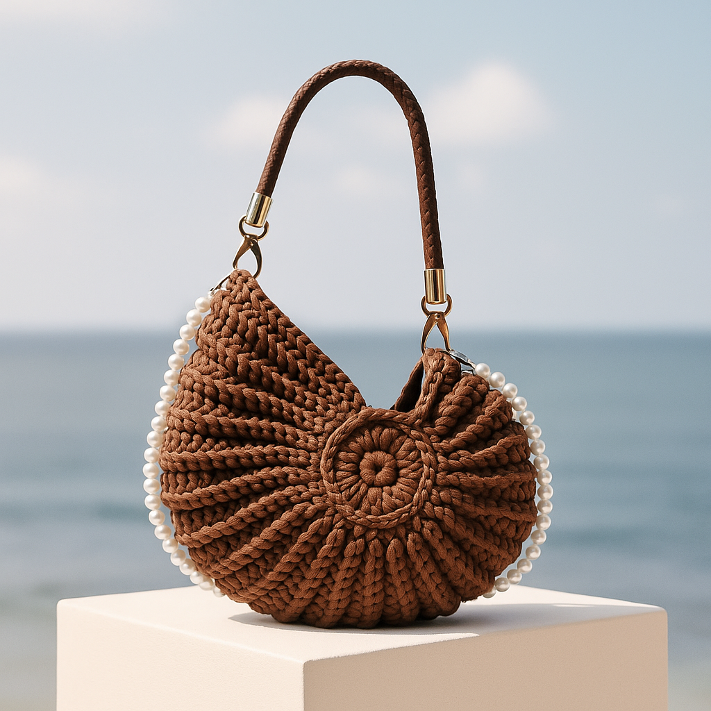 Venator™ Hand-Woven Luxury Shell Bag