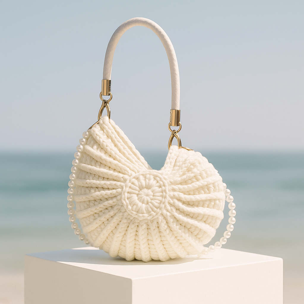 Venator™ Hand-Woven Luxury Shell Bag
