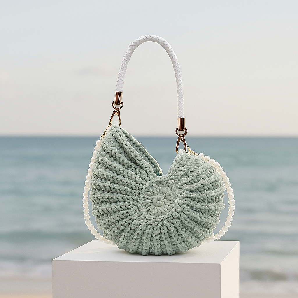 Venator™ Hand-Woven Luxury Shell Bag