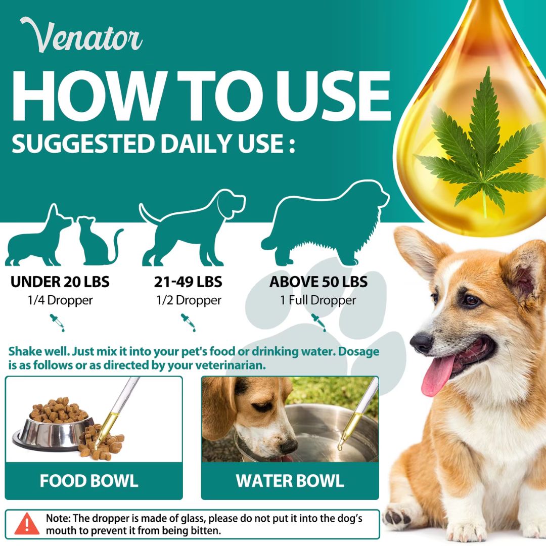 Venator™ Premium Organic Hemp Oil Formula WIth Multi-Vitamin