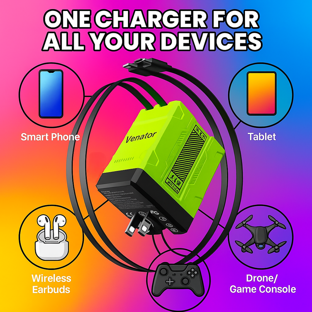Thousands are Switching from Bulky, Slow Chargers to the Venator™ DualSpark 20W Fast Wall Charger