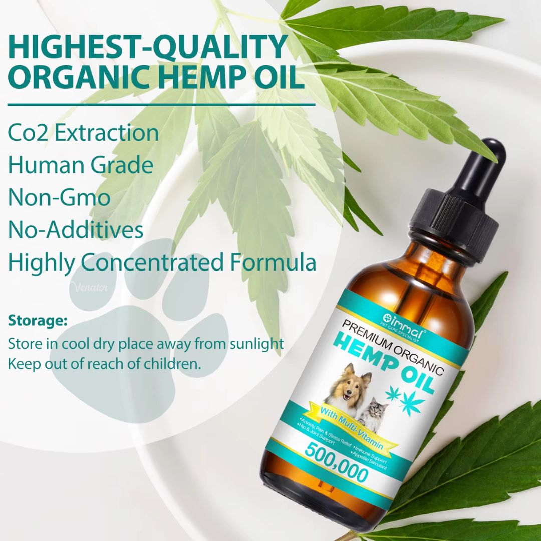 Venator™ Premium Organic Hemp Oil Formula WIth Multi-Vitamin