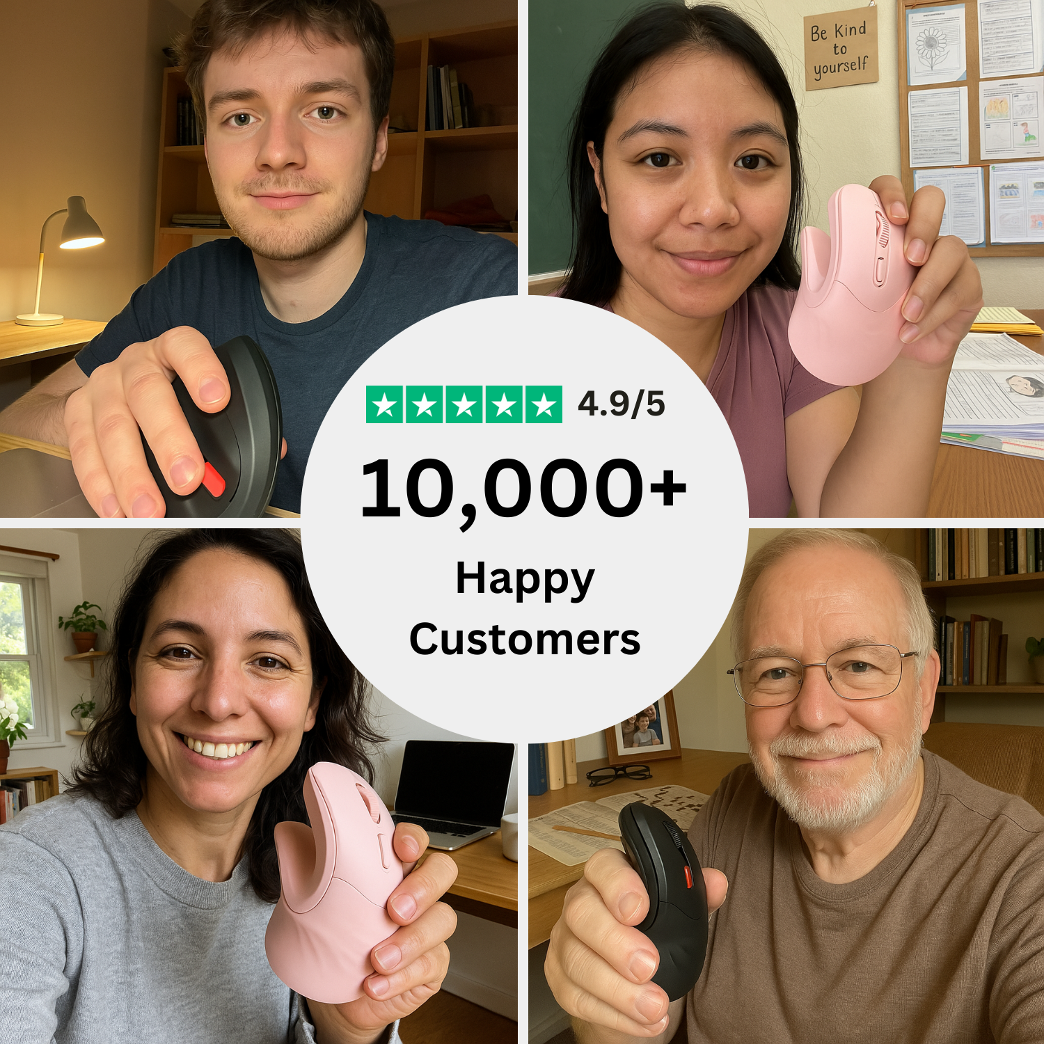 Thousands are Switching to Venator™ ComfortGlide Ergonomic Mouse