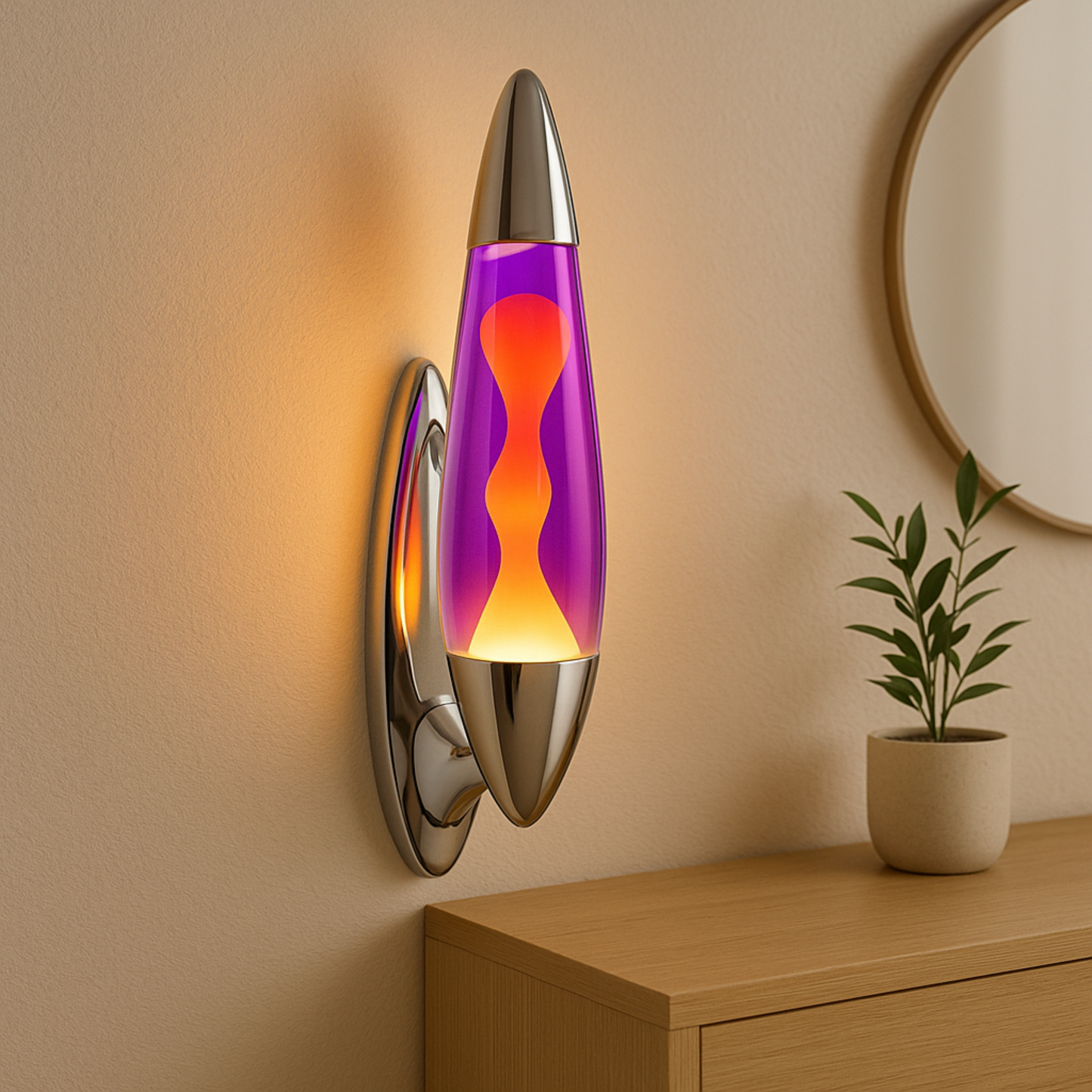 Venator™ Wall Mounted Lava Lamp