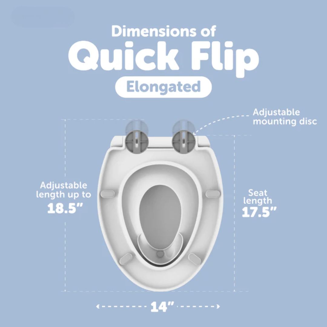 QuickFlip™ Premium Potty Training Seat