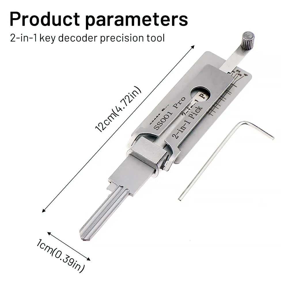 SS001 LockPro 2-in-1 Precision Tool
