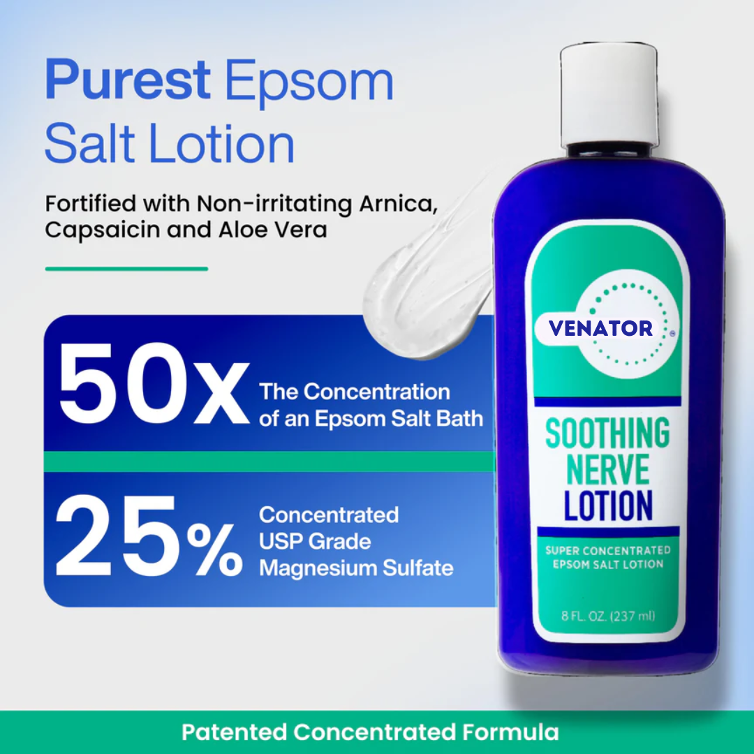 Venator™ Premium Topical Magnesium Lotion