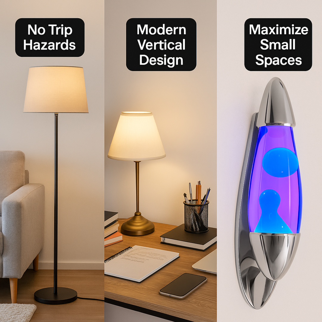 Venator™ Wall Mounted Lava Lamp