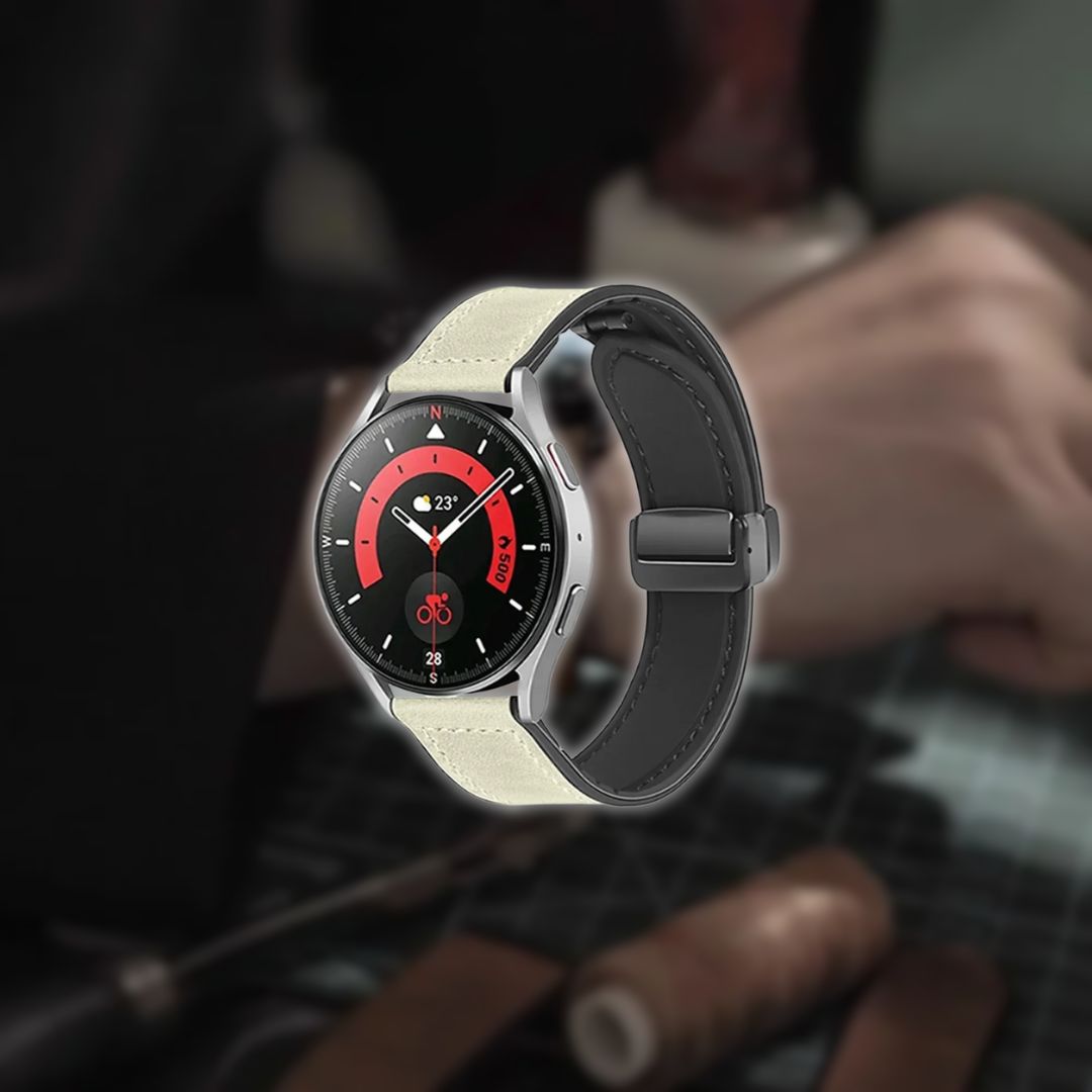 Venator™ Real Buckle Leather Strap