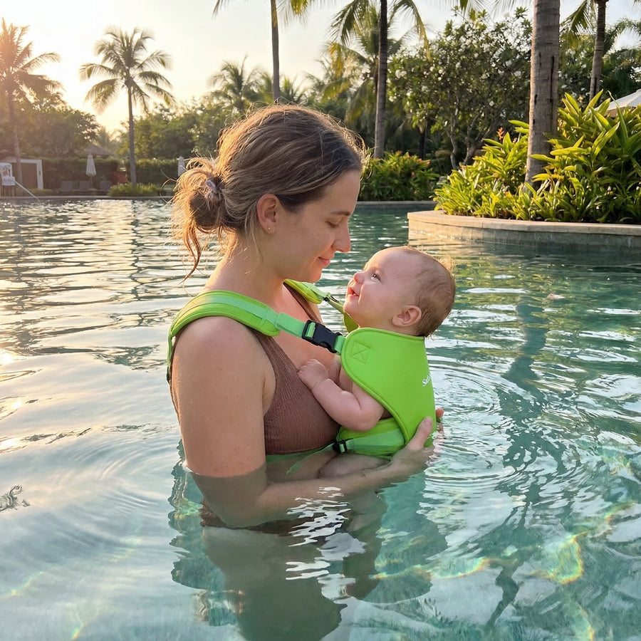 SafeSwim baby carrier