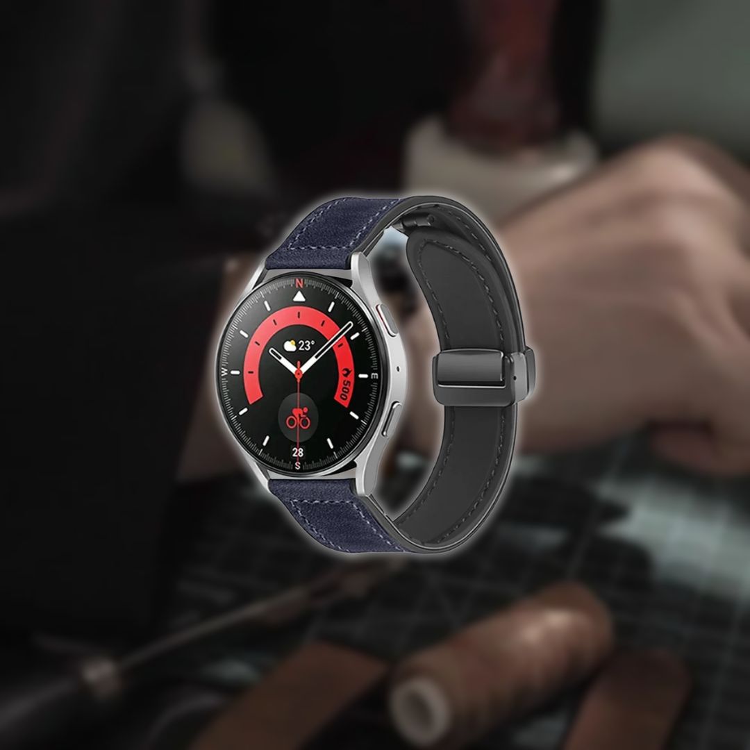 Venator™ Real Buckle Leather Strap