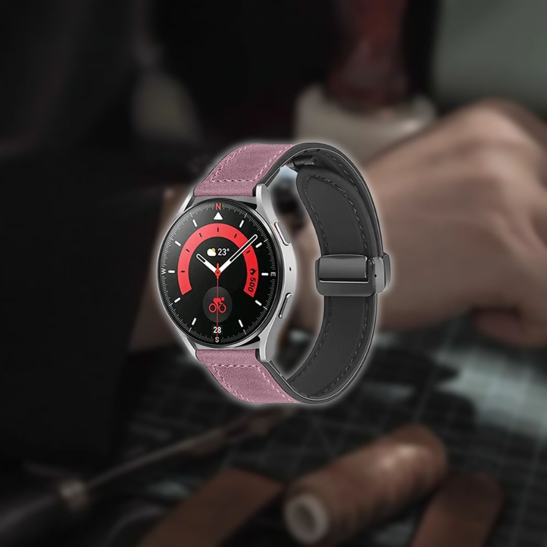 Venator™ Real Buckle Leather Strap