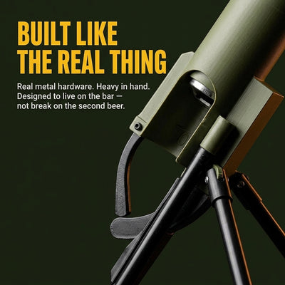 Mortar Beer Bottle Opener