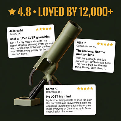 Mortar Beer Bottle Opener