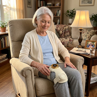 Venator™ Knee Massager With Heat and Red Light Therapy