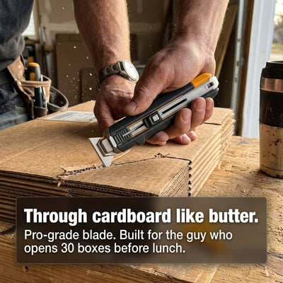 TOUGHBUILT 2-in-1 Scraper Utility Knife