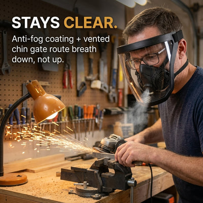 Anti-fog Protective Face Shield