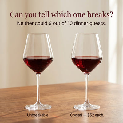 Unbreakable Wine Glasses (Box of 4)