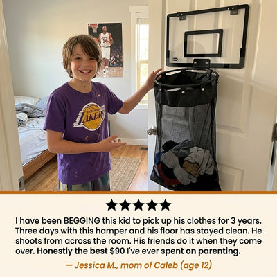 Basketball Hoop Laundry Hamper