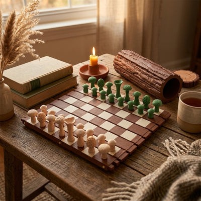 The Original Nature Themed Chess Set