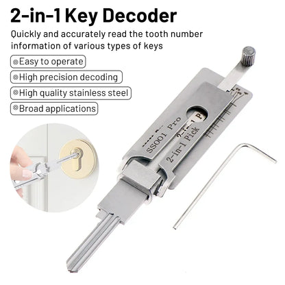 SS001 LockPro 2-in-1 Precision Tool