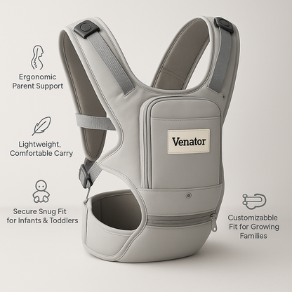 Venator™ 3-in-1 Ergonomic Baby Hip Seat & Carrier