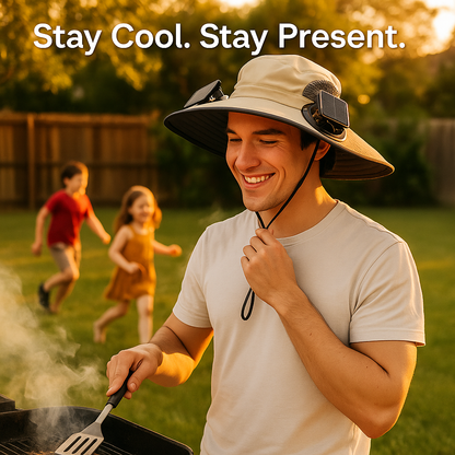 SolarBreeze™ Smart Solar Hat