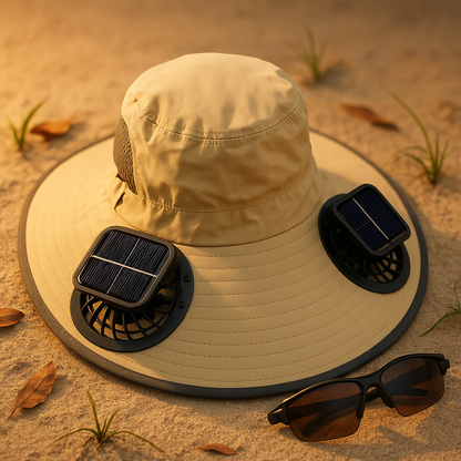 SolarBreeze™ Smart Solar Hat