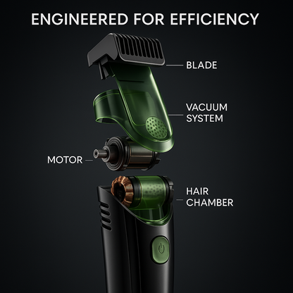 Venator™ Vacuum Beard Trimmer V2 - Now Cordless!