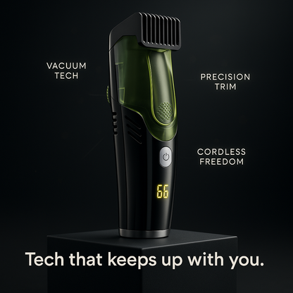 Venator™ Vacuum Beard Trimmer V2 - Now Cordless!