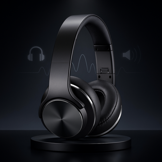 SonicFlip™ - Flip-to-Speaker Headphones