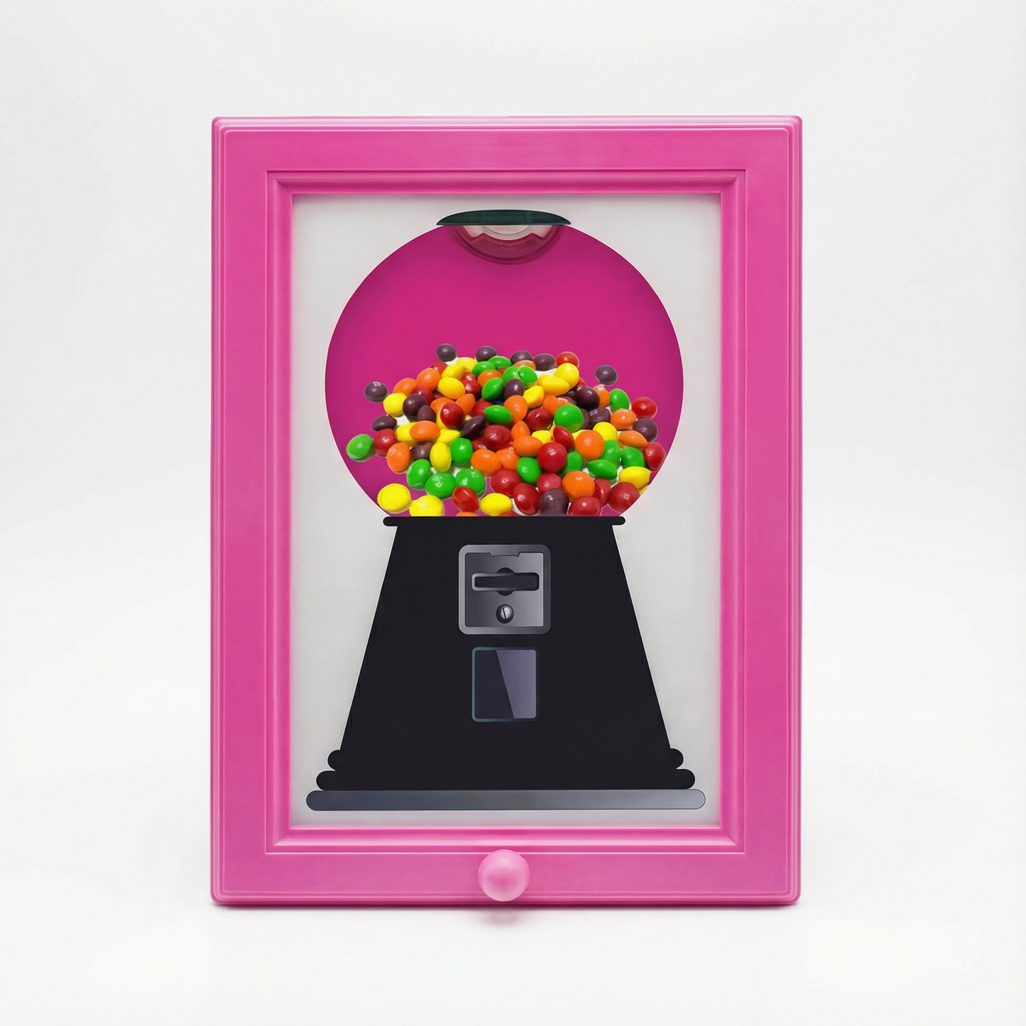 Vintage 2-in-1 Candy Dispenser Picture Frame