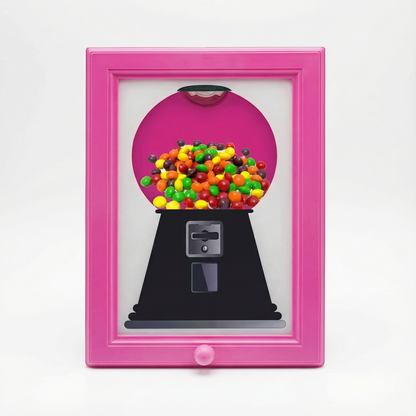Vintage 2-in-1 Candy Dispenser Picture Frame