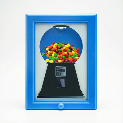 Vintage 2-in-1 Candy Dispenser Picture Frame