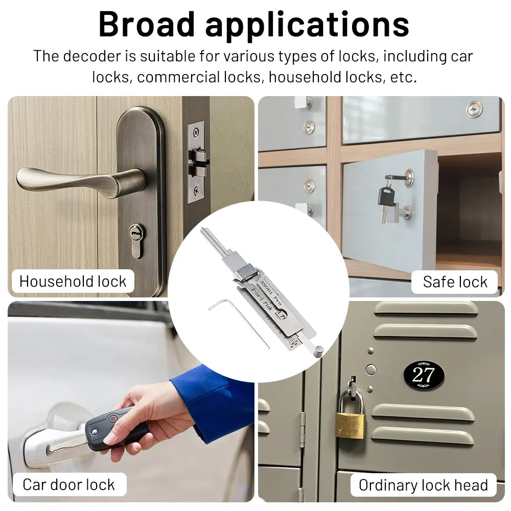 SS001 LockPro 2-in-1 Precision Tool