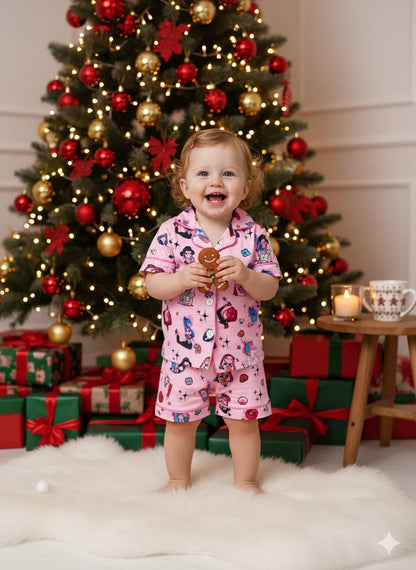 K-Pop Demon Hunter Satin Pajamas Set