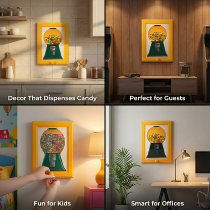 Vintage 2-in-1 Candy Dispenser Picture Frame