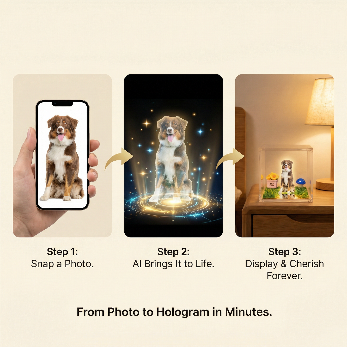 Venator™ Personalized Pet Holographic Digital House